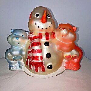 Care Bears 12" Christmas TABLE Ornament Carlton Cards 2004 Caring Sharing